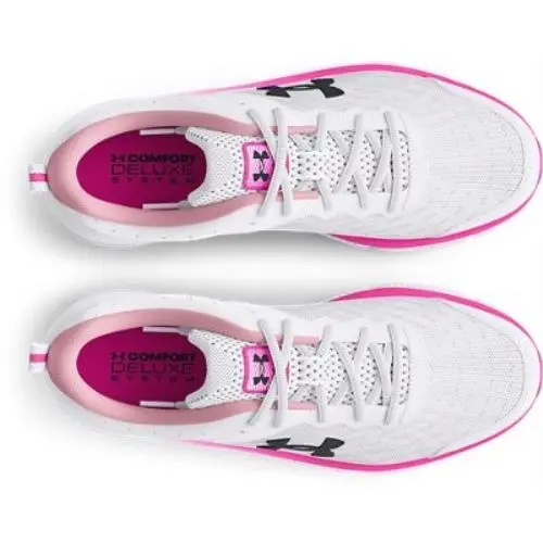 Under Armour shoes - WHITE-REBEL PINK-BLACK 6