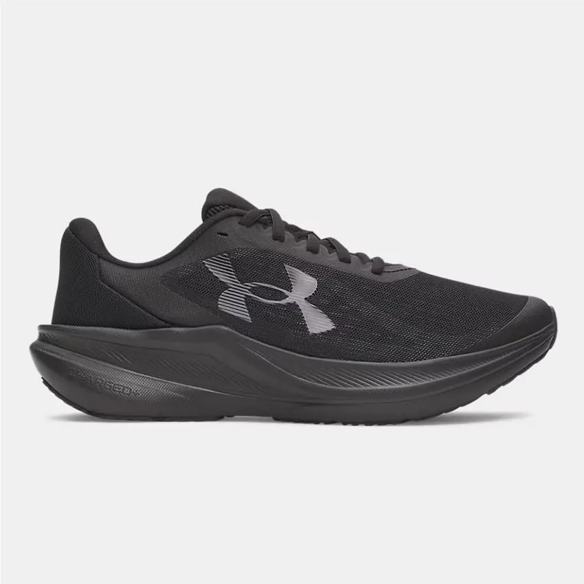 Top Seller Under Armour Charged+ Chase Men`s Running Shoes Black Cushion Comfort