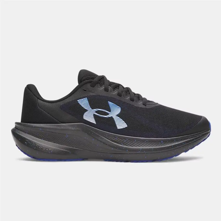 Under Armour Charged+ Chase Men`s Running Shoes Black Team Royal Comfort