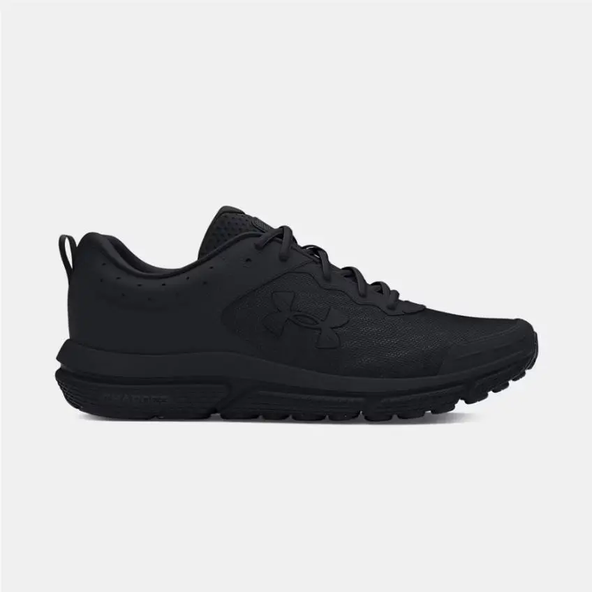 Under Armour Charged Assert 10 Men`s Running Shoes Black Cushioned Athletic