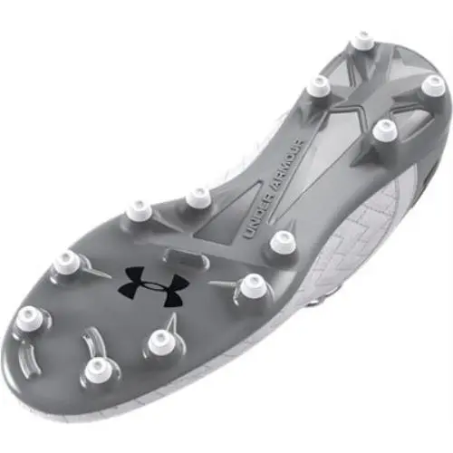 Under Armour shoes - White-Metallic Silver-Black 8