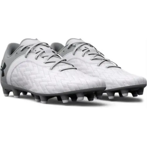 Under Armour shoes - White-Metallic Silver-Black 7