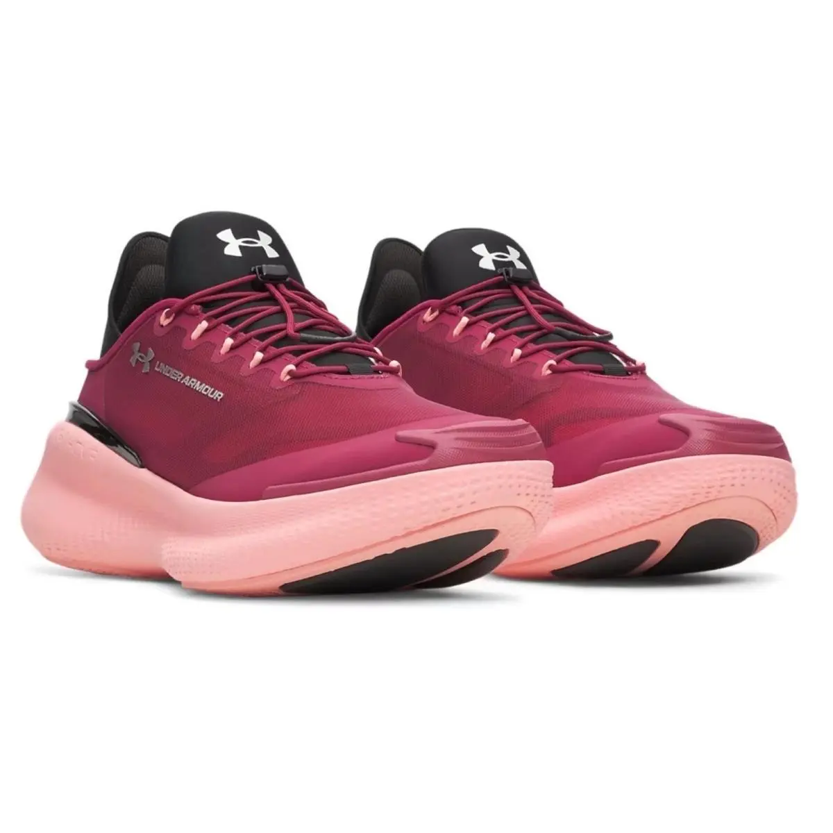 Under Armour shoes - Under Armour Nova - Nova - Red, Manufacturer: Claret / Posh Pink / Metallic Silver - 622 17