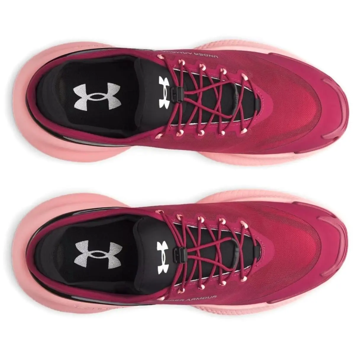 Under Armour shoes - Under Armour Nova - Nova - Red, Manufacturer: Claret / Posh Pink / Metallic Silver - 622 22