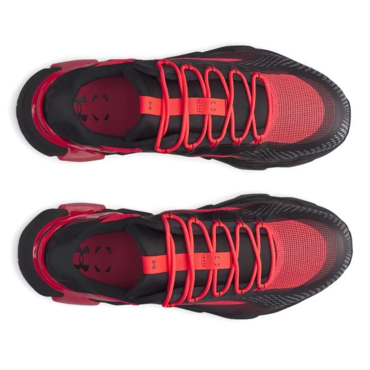 Under Armour shoes - Under Armour HB - Red, Manufacturer: Black / Racer Red / Metallic Gun Metal - 003 14
