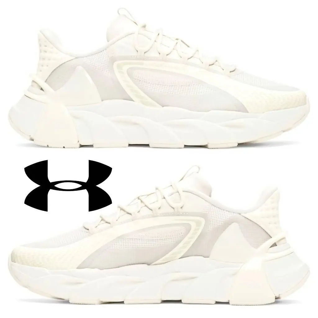 Under Armour shoes - Under Armour HB - White, Manufacturer: Summit White / Stone / Metallic Cristal Gold - 110 5