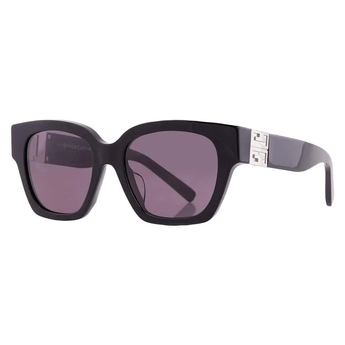 Givenchy Smoke Square Ladies Sunglasses GV40083F 01A 53 GV40083F 01A 53