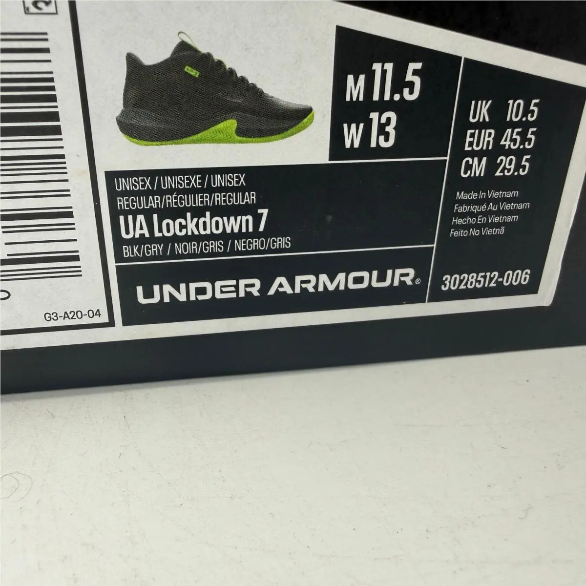 Under Armour shoes - Under Armour Lockdown 7 - Lockdown - Black 0