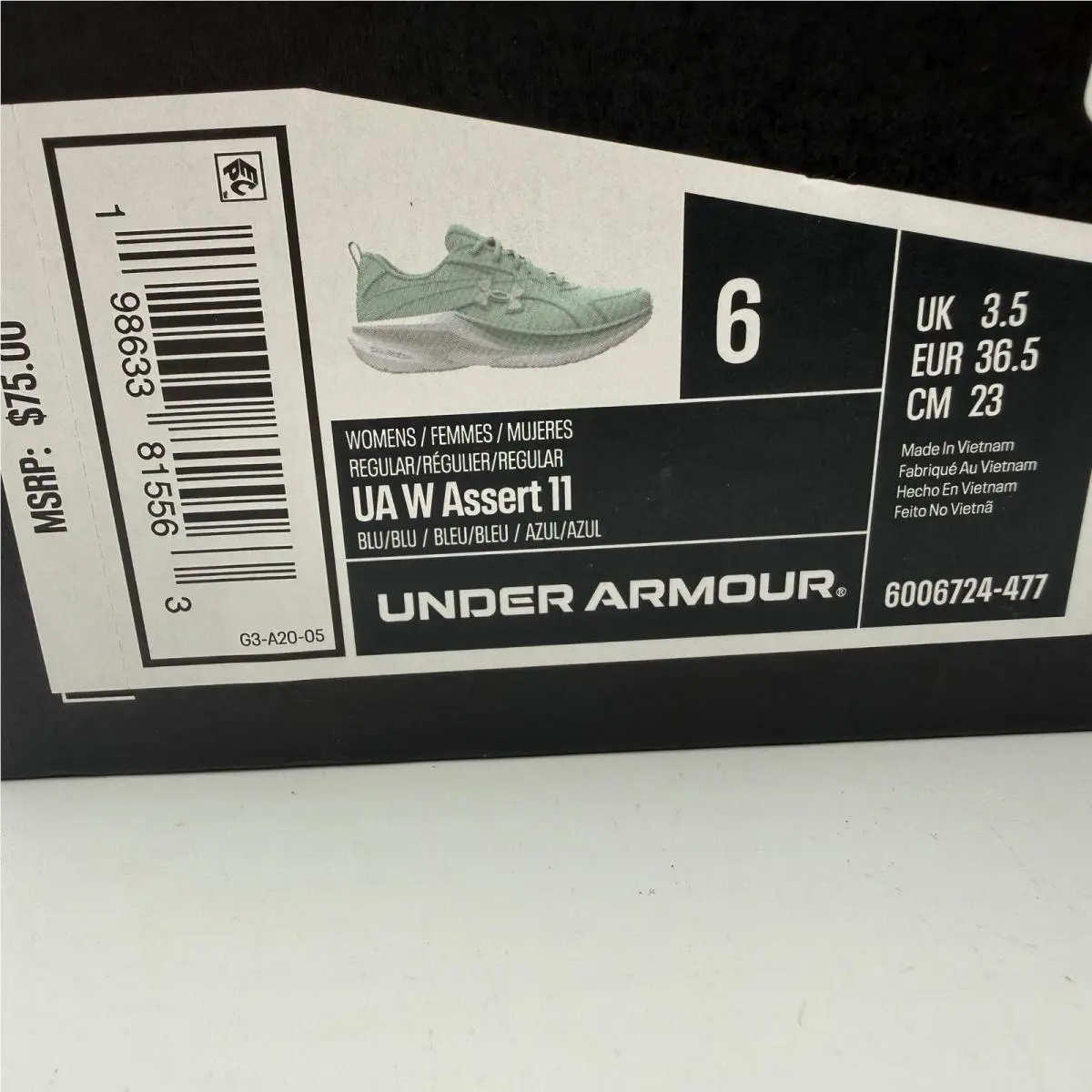 Under Armour shoes - UA W Assert 11 - Assert - Blue 0