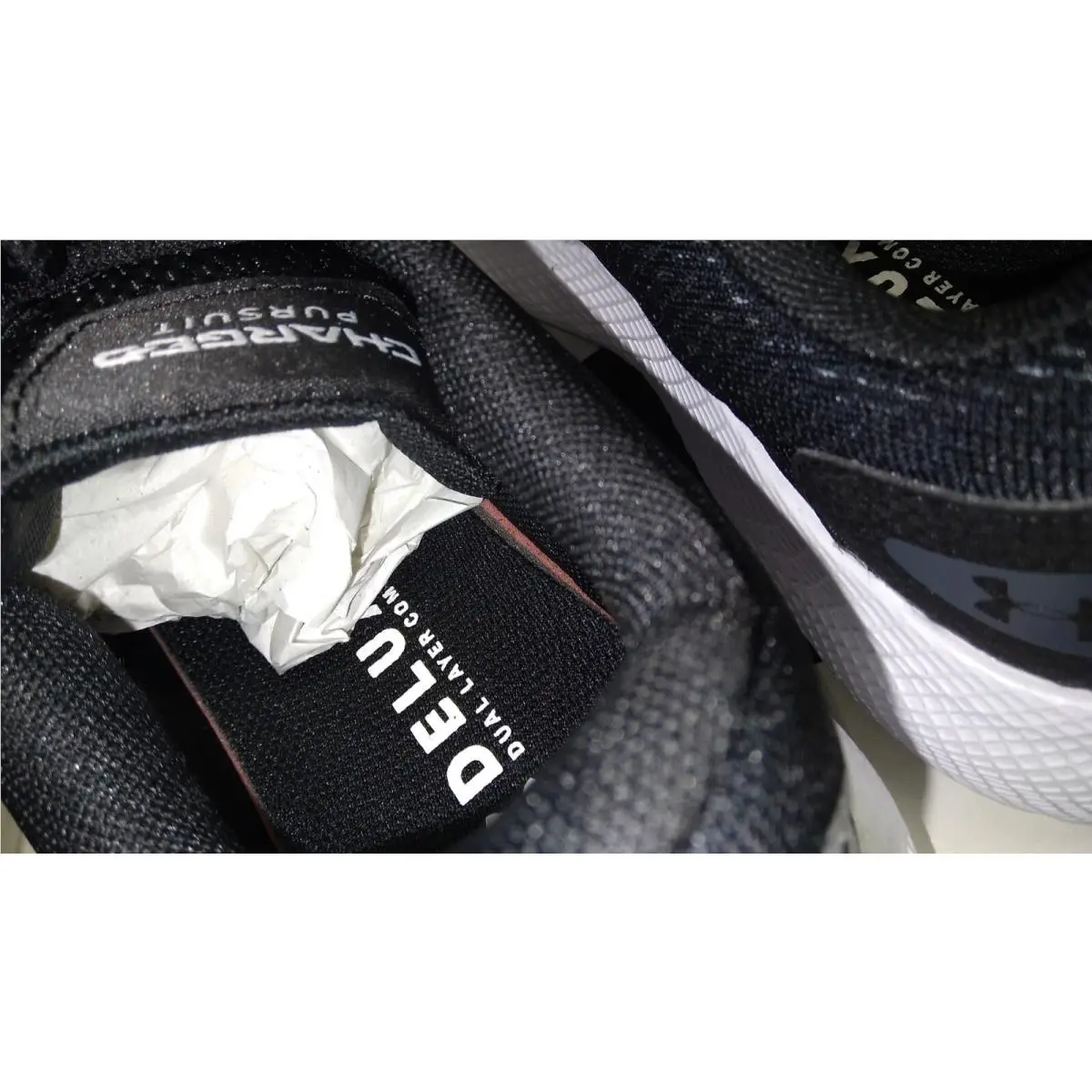 Under Armour shoes - Under Armour Charged Persuit 2 3022604-001 - 3022604-001 - Black (UPC: 193444799118) 13