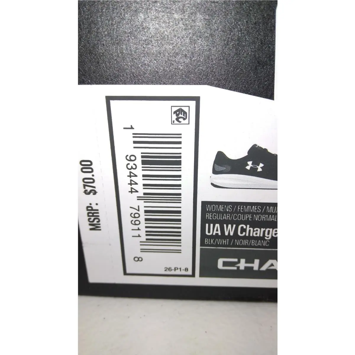 Under Armour shoes - Under Armour Charged Persuit 2 3022604-001 - 3022604-001 - Black (UPC: 193444799118) 18
