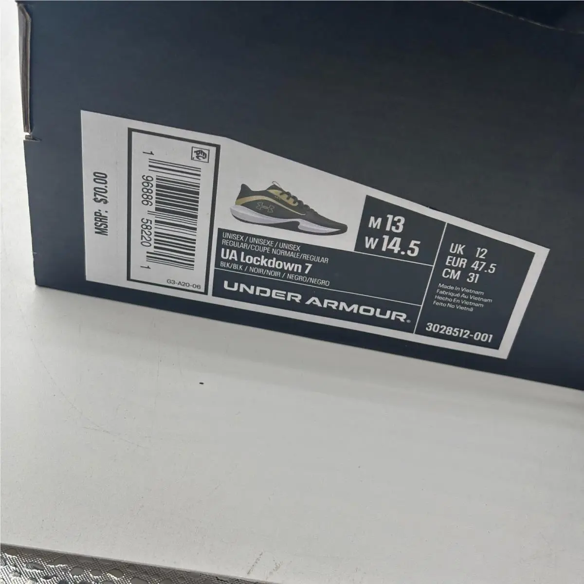 Under Armour shoes - Under Armour Lockdown 7 - Lockdown - Black 0