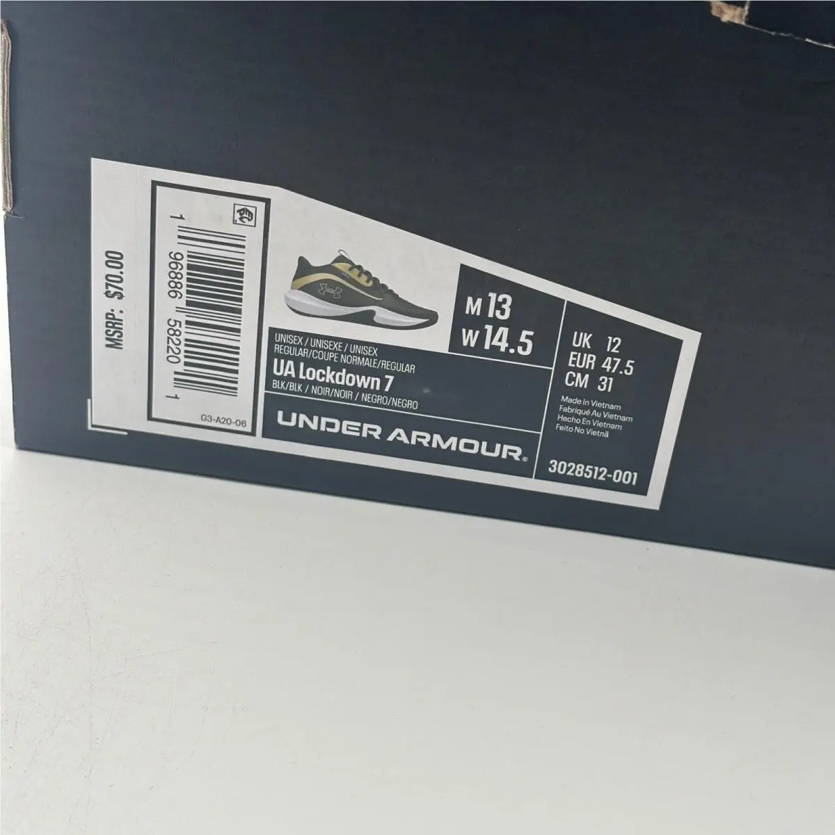 Under Armour shoes - Under Armour Lockdown 7 - Lockdown - Black 0
