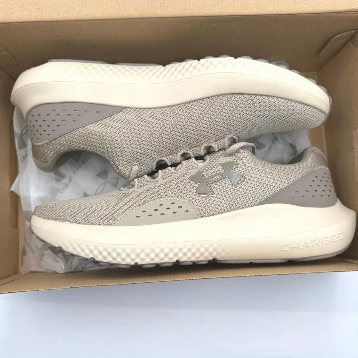 Under Armour shoes - Under Armour Charged Surge 4 - Brown 5