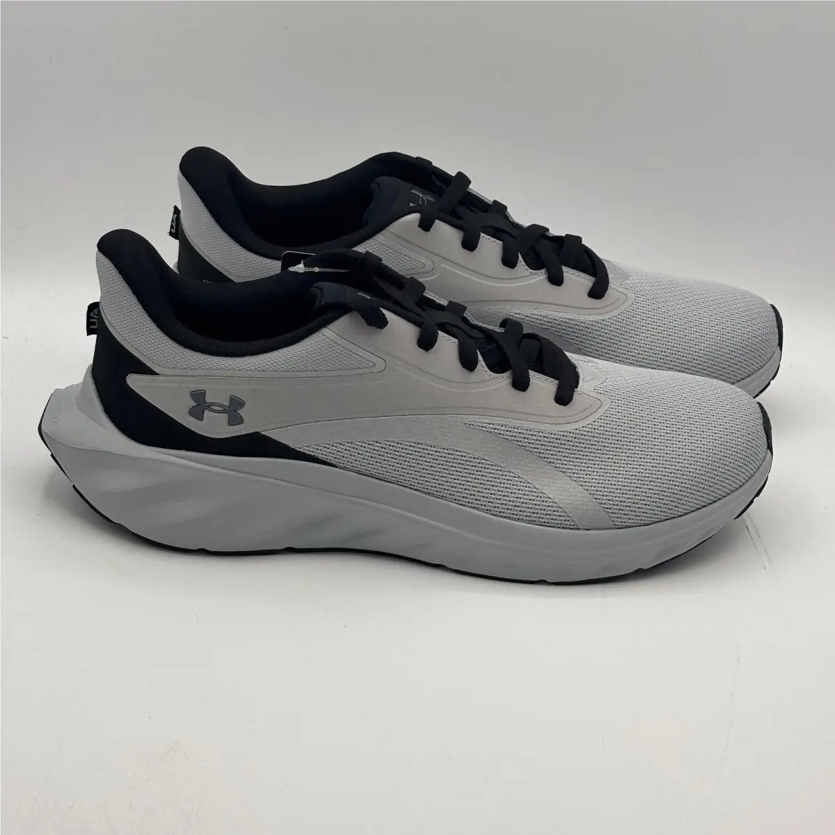 Under Armour UA Ascend Shoes Mens Size 13 Gray Black Running 6009827-012