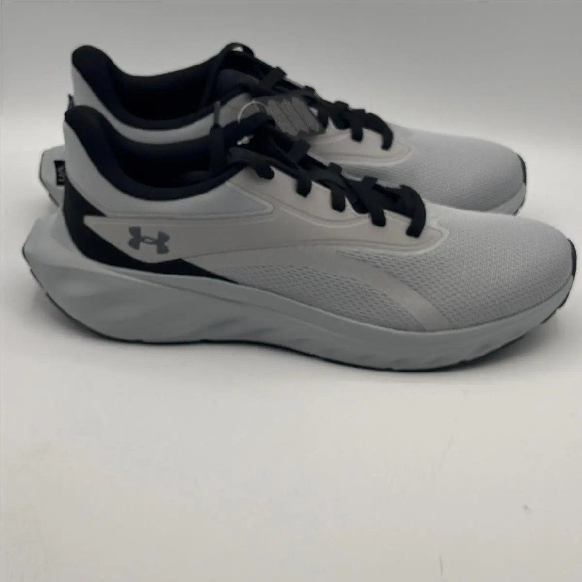 Under Armour UA Ascend Shoes Mens Size 13 Grey Black Running 3027533-001