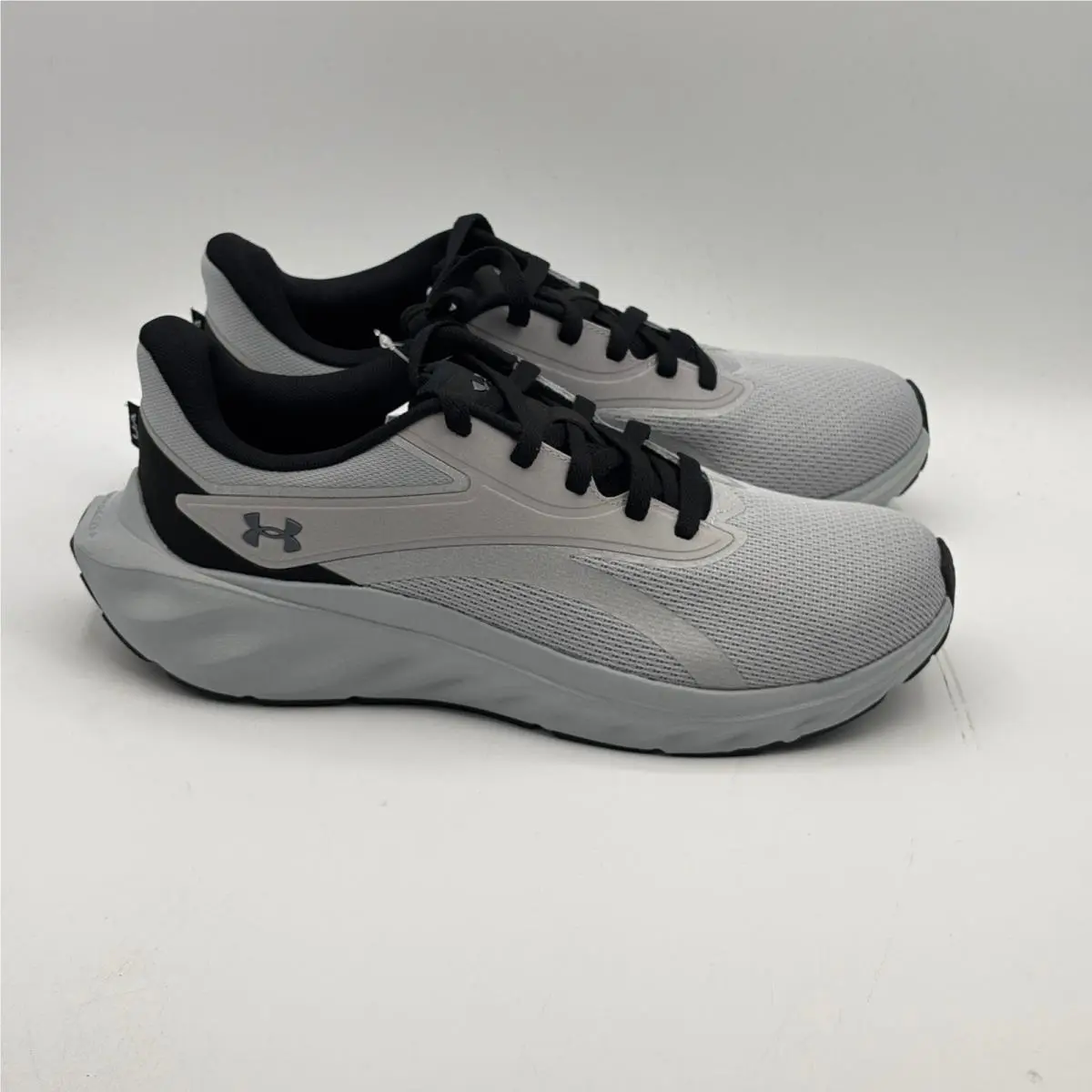 Under Armour UA Ascend Shoes Mens Size 9.5 Gray Black Running 6009827-012