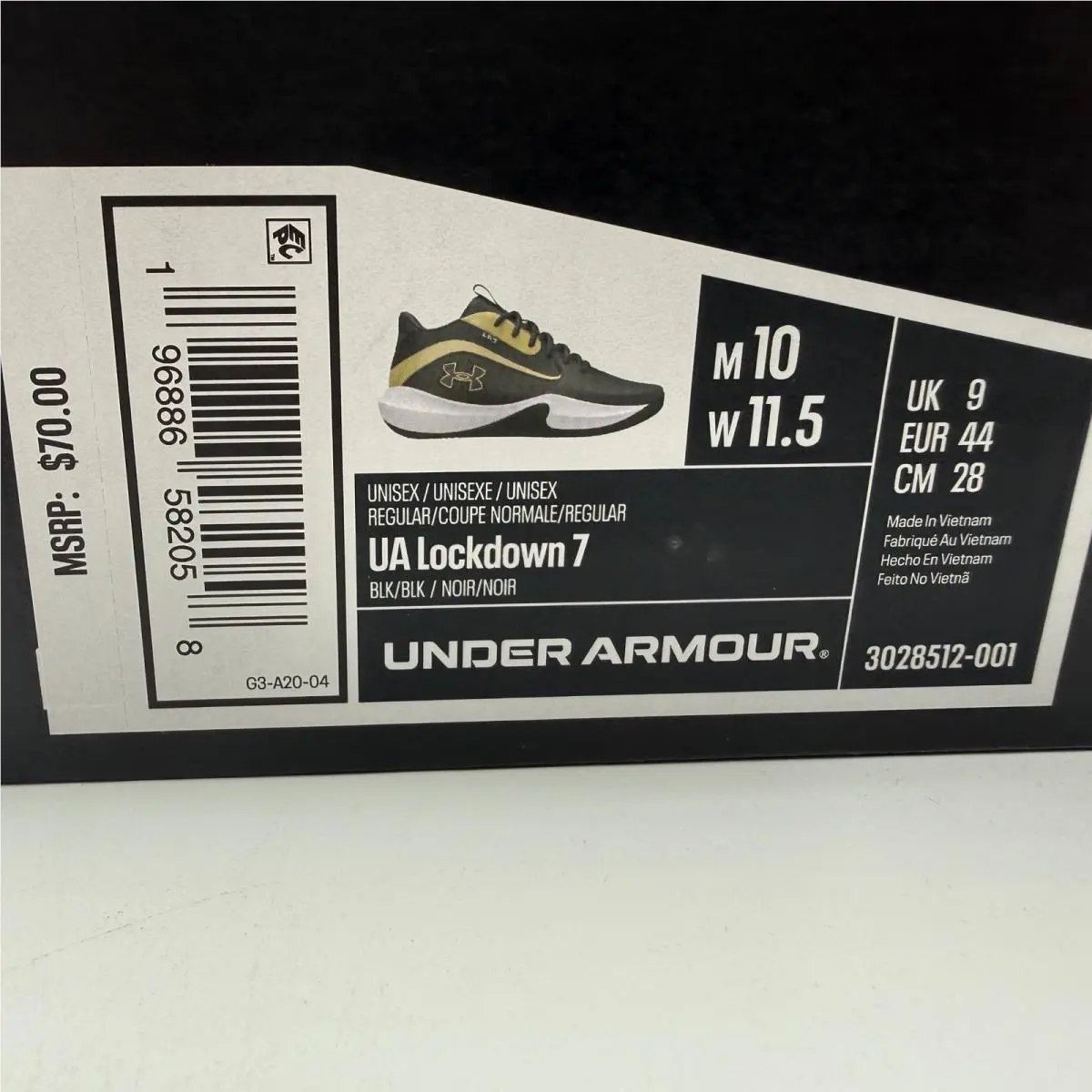 Under Armour shoes - Under Armour Lockdown 7 - Lockdown - Black 0