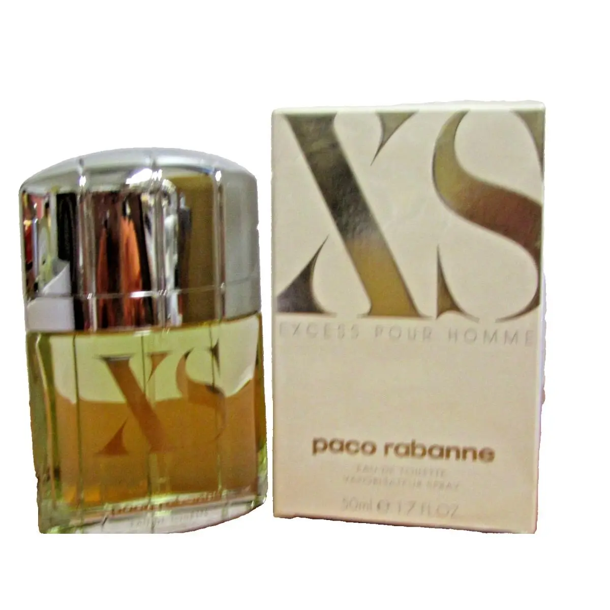 XS Excess Pour Homme Paco Rabanne Men Cologne 1.7 oz Edt Spray
