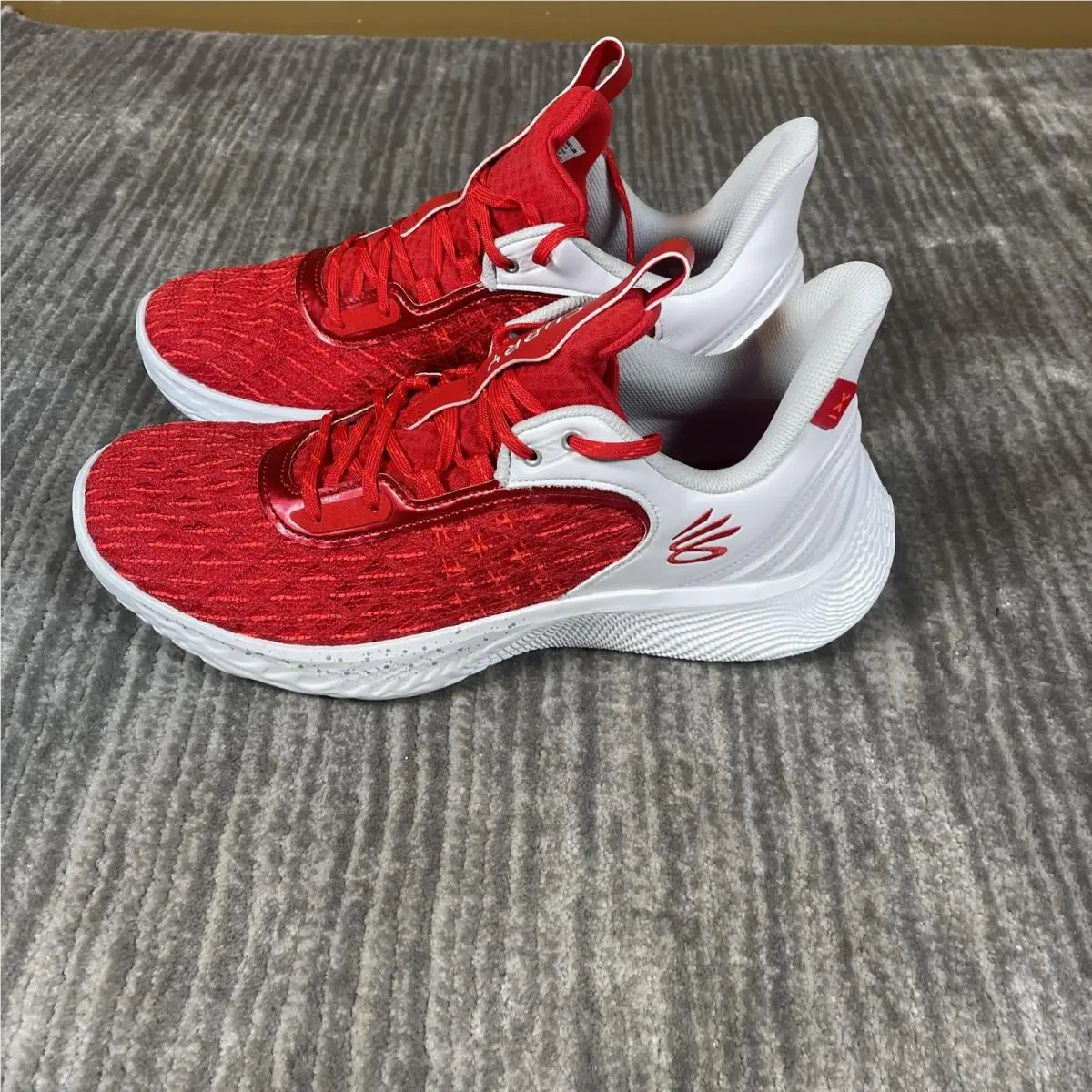 Under Armour shoes - Under Armour Team Curry 9 - Red 1