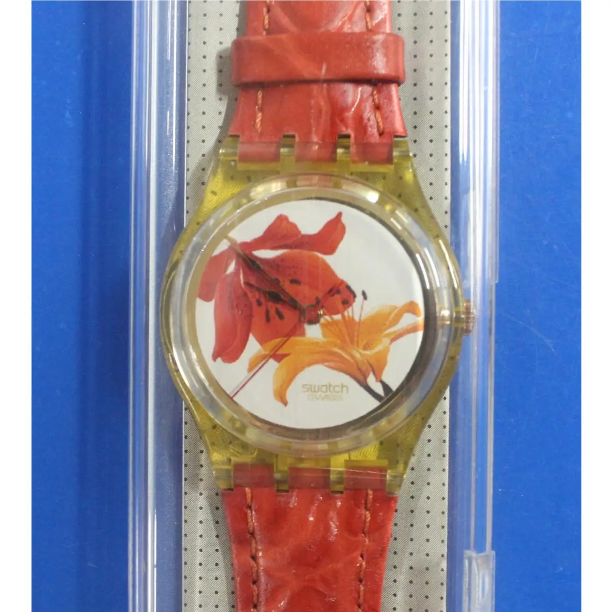 Swatch Mother`s Day 1994 GJ114 Old Stock Nos W/ Watch/case/papers/outer Box