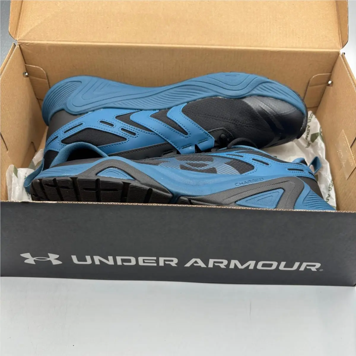 Under Armour shoes - Under Armour Charged Commit TR 5 - Blue 5