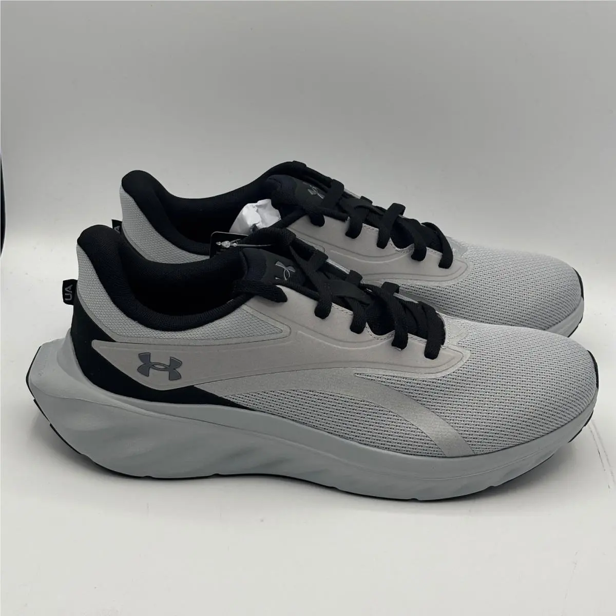 Under Armour UA Ascend Shoes Men Size 12 Gray Black Running 6009827-012