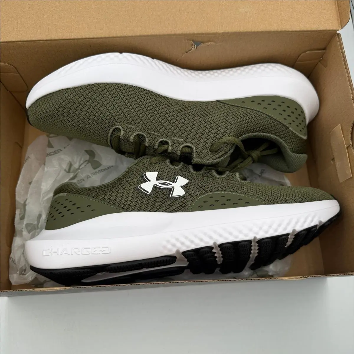 Under Armour shoes - Under Armour Charged Surge 4 - Green 5