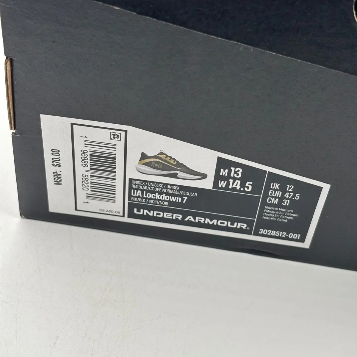 Under Armour shoes - Lockdown 7 - Lockdown - Black 0