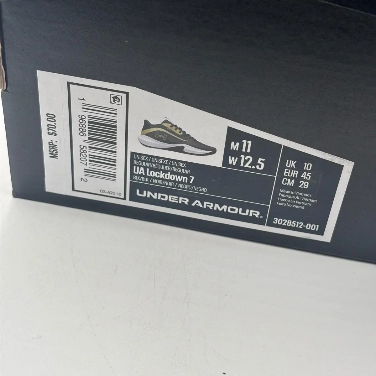 Under Armour shoes - Lockdown 7 - Lockdown - Black 0