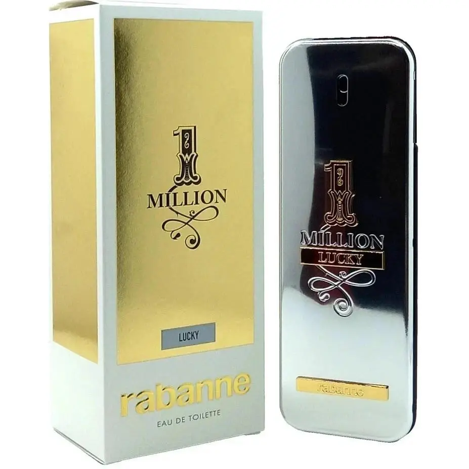 Paco Rabanne One Million Lucky 3.4oz Men`s Eau de Toilette