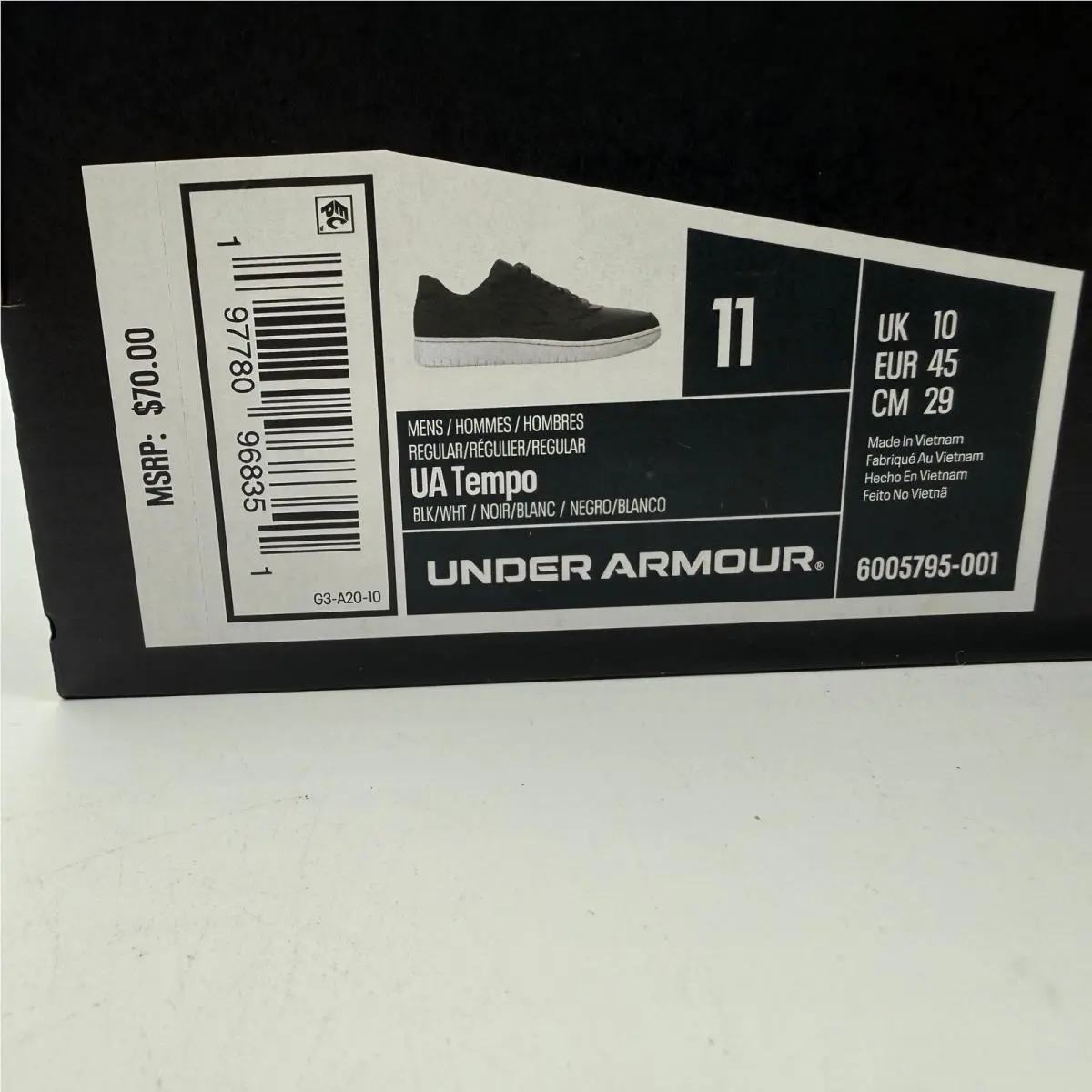 Under Armour shoes - UA Tempo - Tempo - Black 0