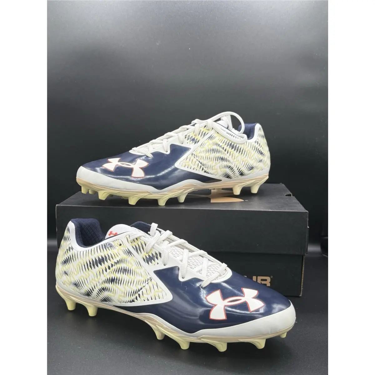 Under Armour shoes - Nitro - Nitro - Nitro Clutch - Navy, Lime, White 2