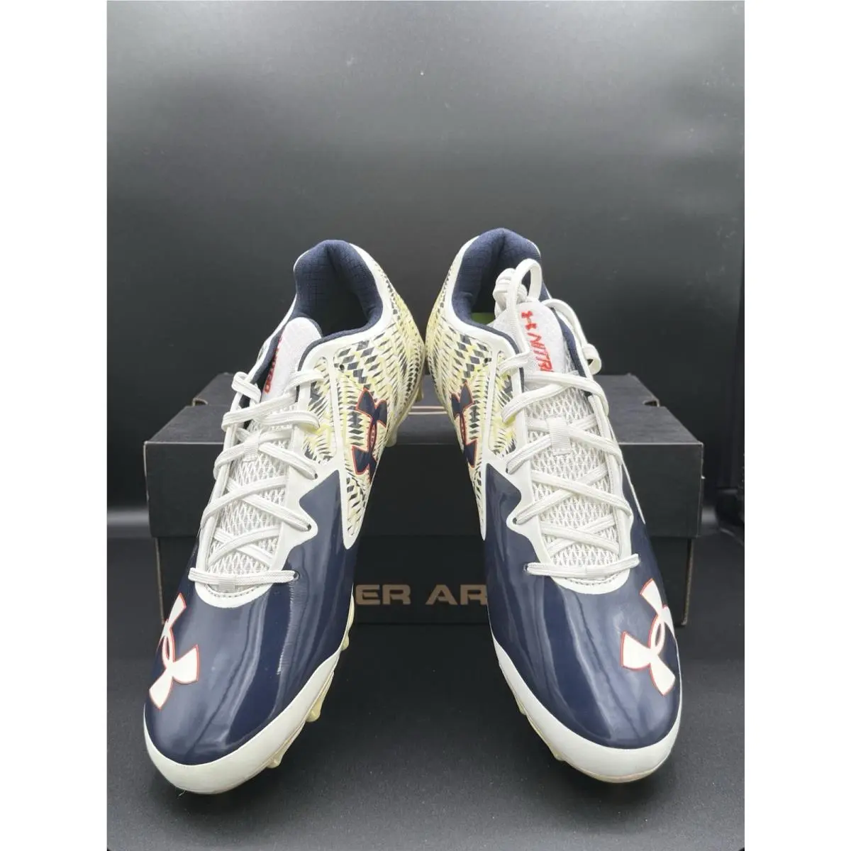 Under Armour shoes - Nitro - Nitro - Nitro Clutch - Navy, Lime, White 3