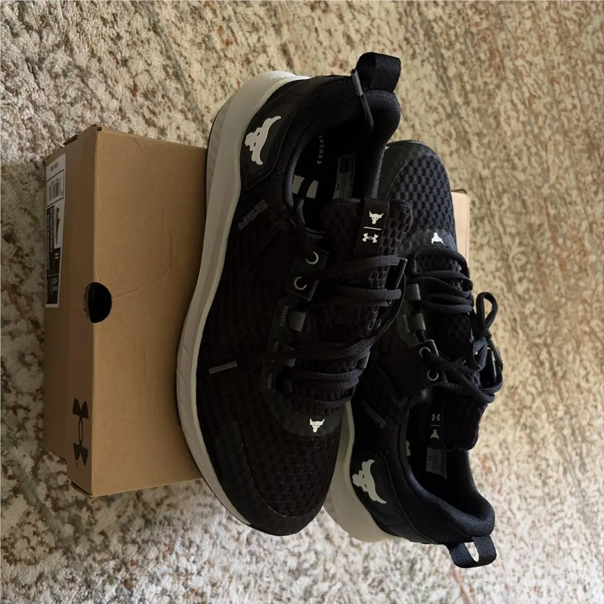 Under Armour shoes - Under Armour Men`s Project Rock BSR 4 Training Shoes - 3027344-001 - Black (UPC: 196885003851) 2