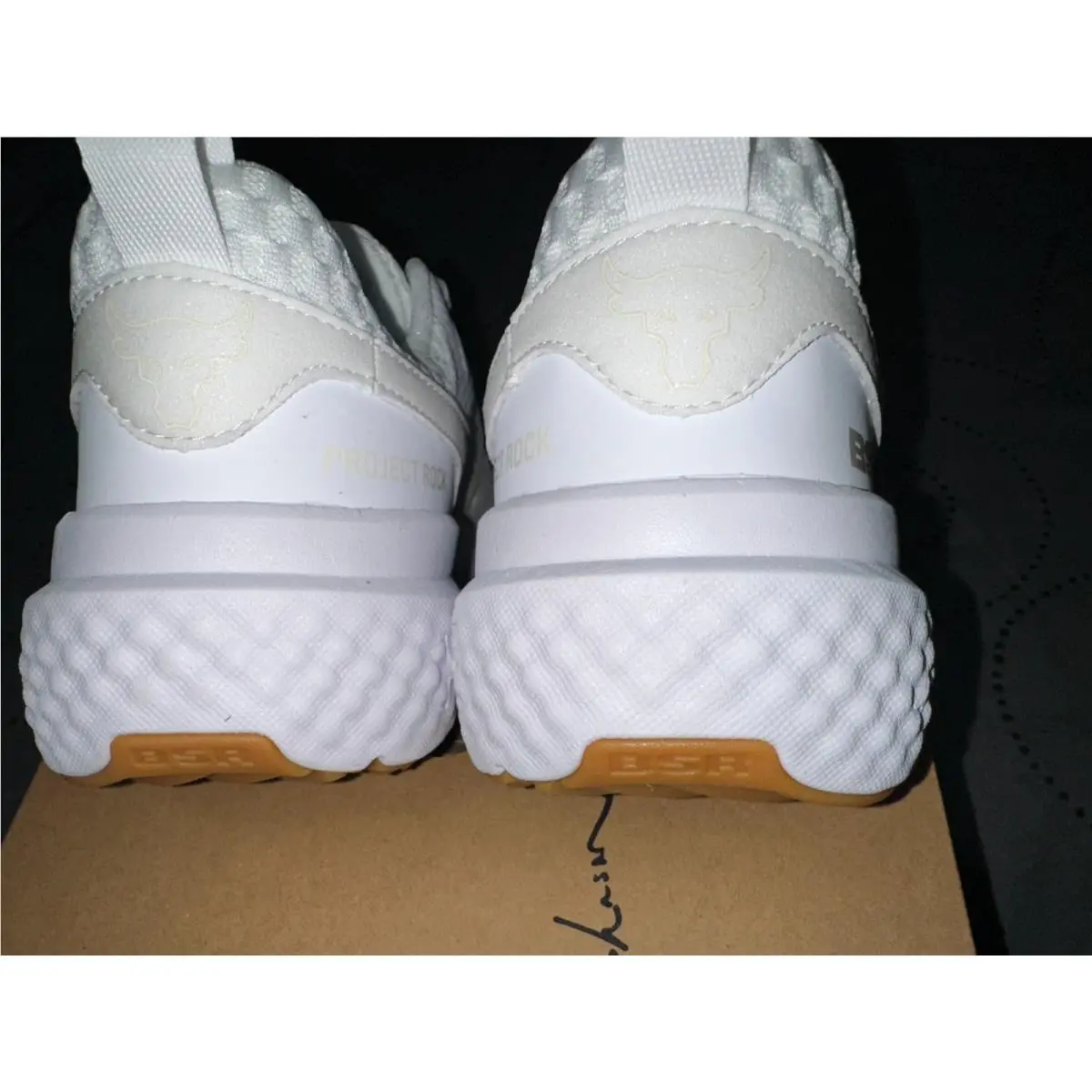 Under Armour shoes - UNDER ARMOUR THE ROCK CHARGED - White 3