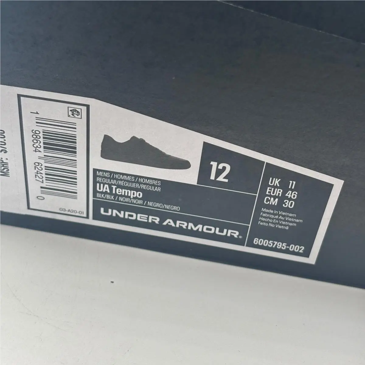 Under Armour shoes - UA Tempo - Tempo - Black 0