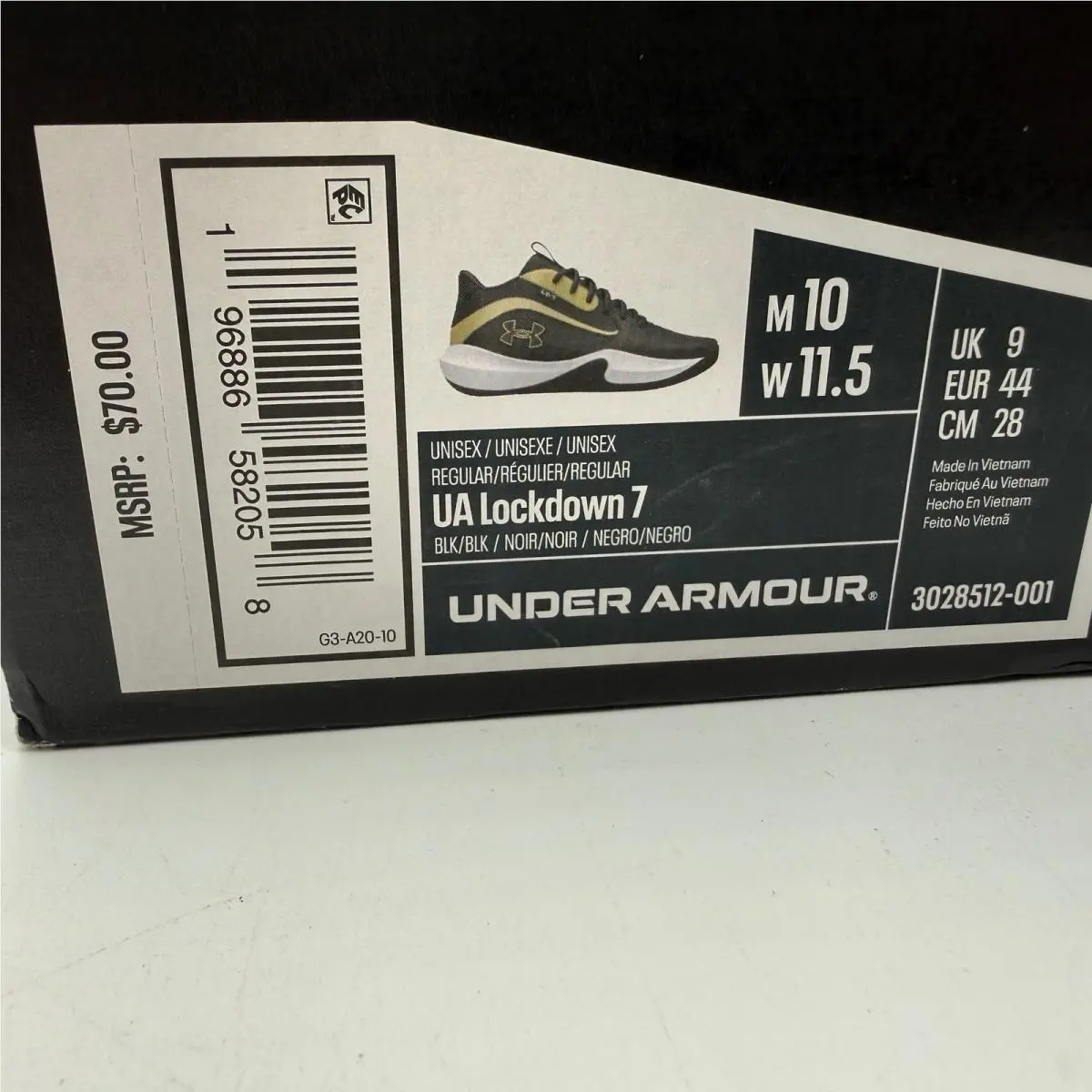 Under Armour shoes - UA Lockdown 7 - Lockdown - Black 4