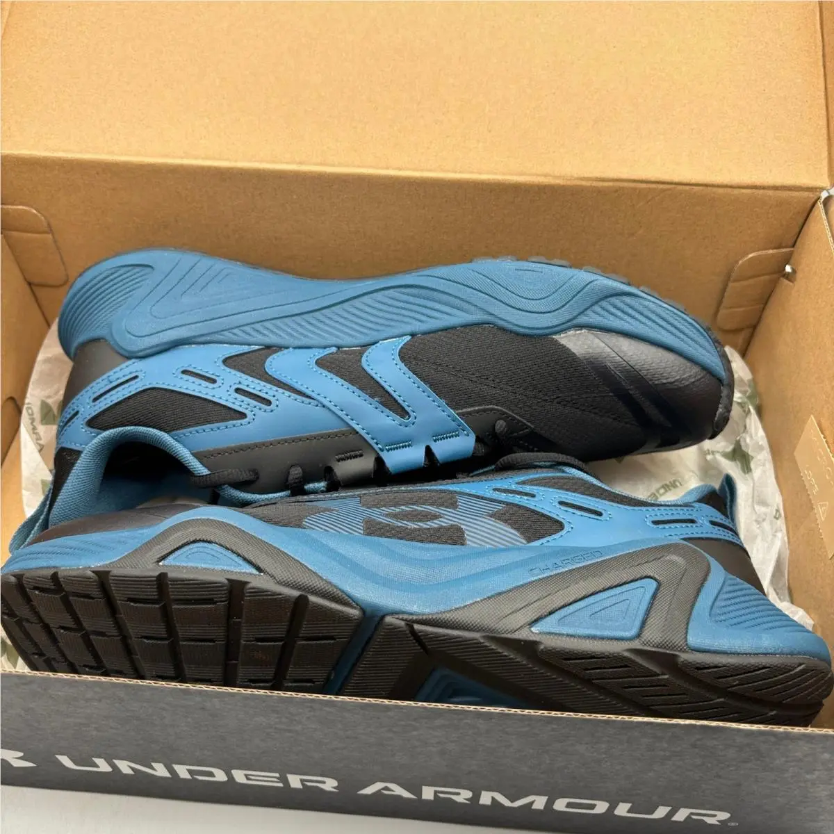Under Armour shoes - Under Armour Charged Commit TR 5 - Blue 5