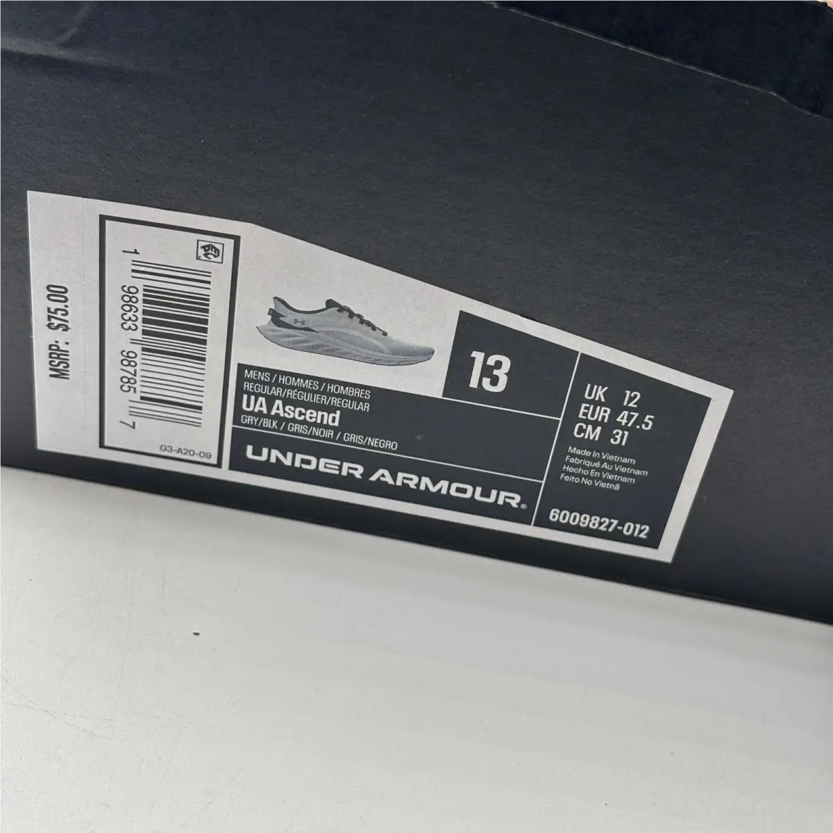 Under Armour shoes - UA Ascend - Ascend - Gray 0