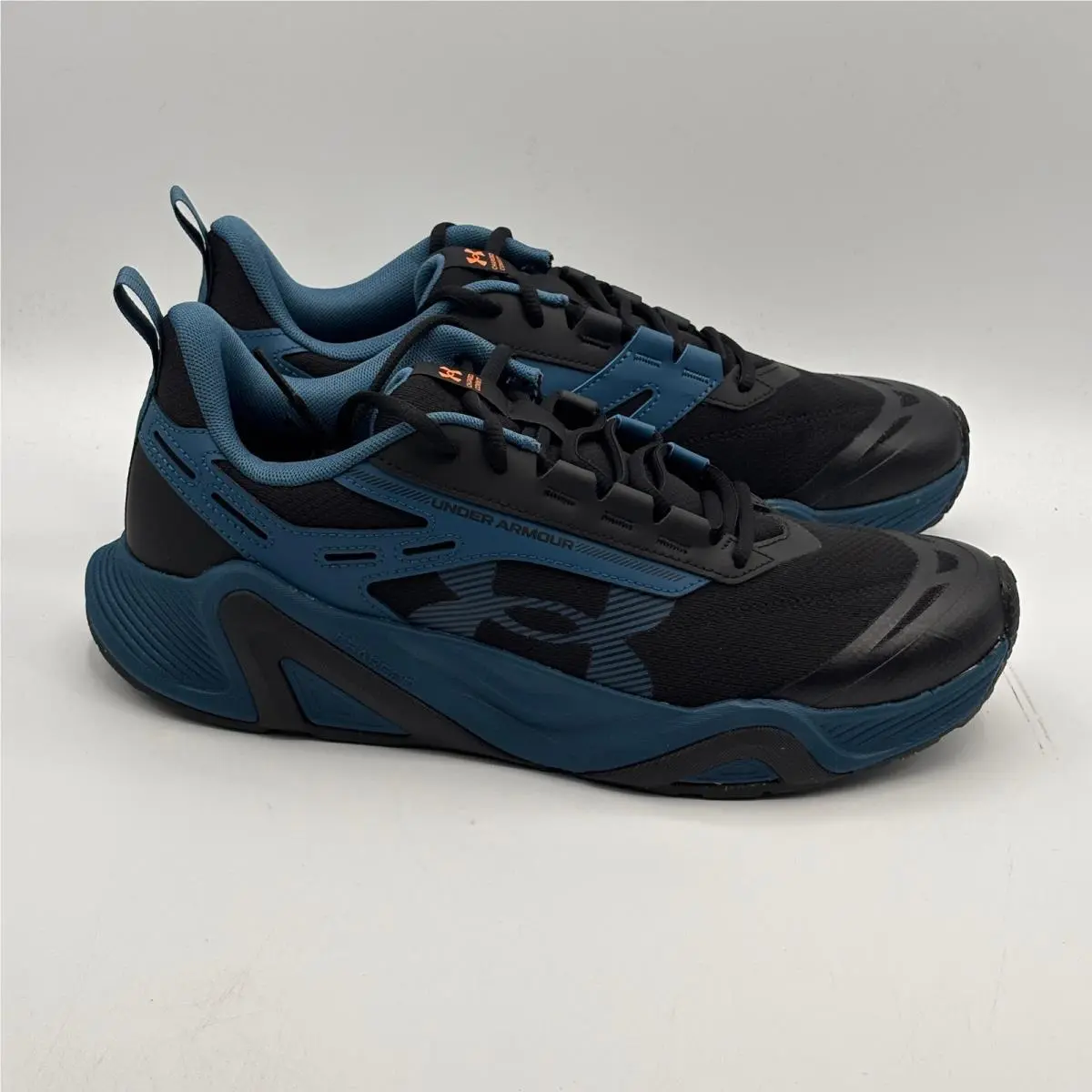 Under Armour Charged Commit TR 5 Men Size 11 Blue Black Training 3026607-400