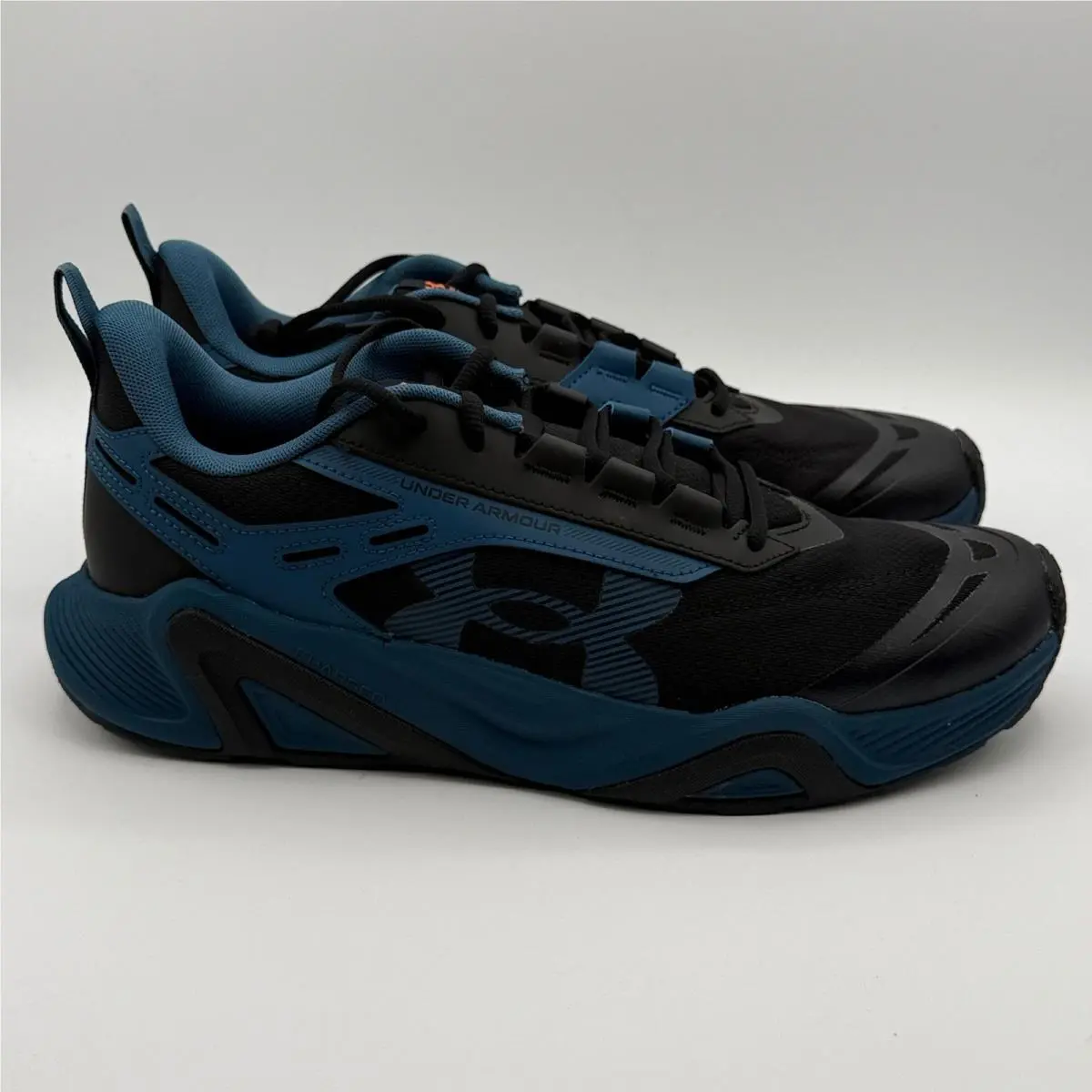 Under Armour Charged Commit TR 5 Shoes Men Size 12 Blue Black 3026610-401