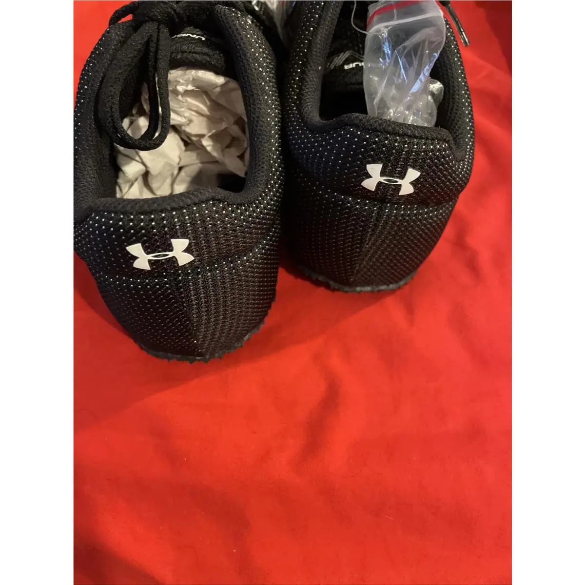 Under Armour shoes - UNDER ARMOR KICK SPRINT SPIKE - Black And White 2