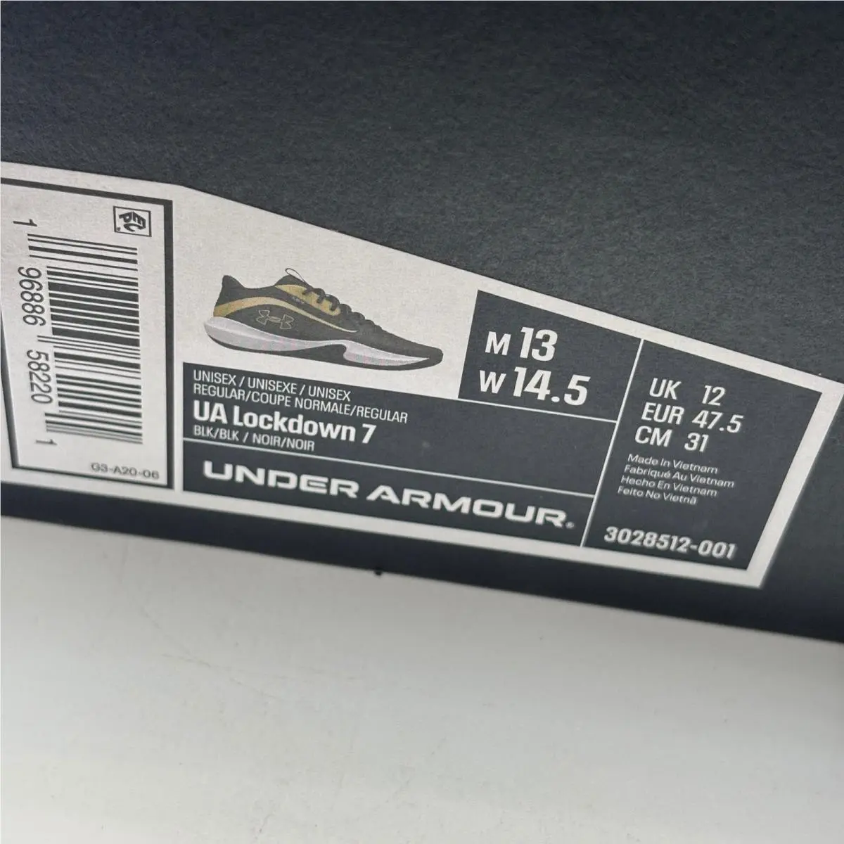 Under Armour shoes - Under Armour Lockdown 7 - Lockdown - Black 0