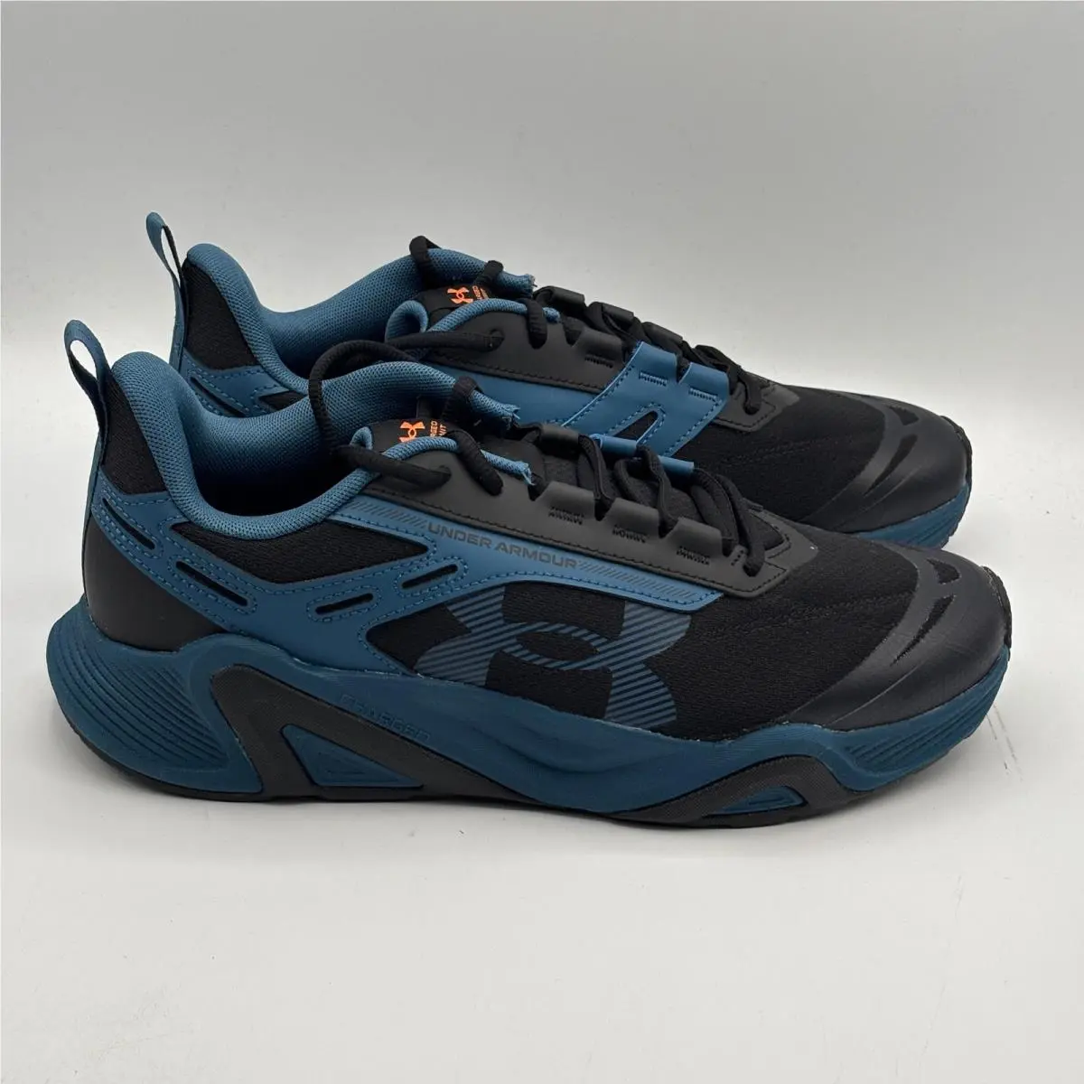 Under Armour UA Charged Commit TR 5 Shoes Mens Size 11.5 Blue Black 6007140-498
