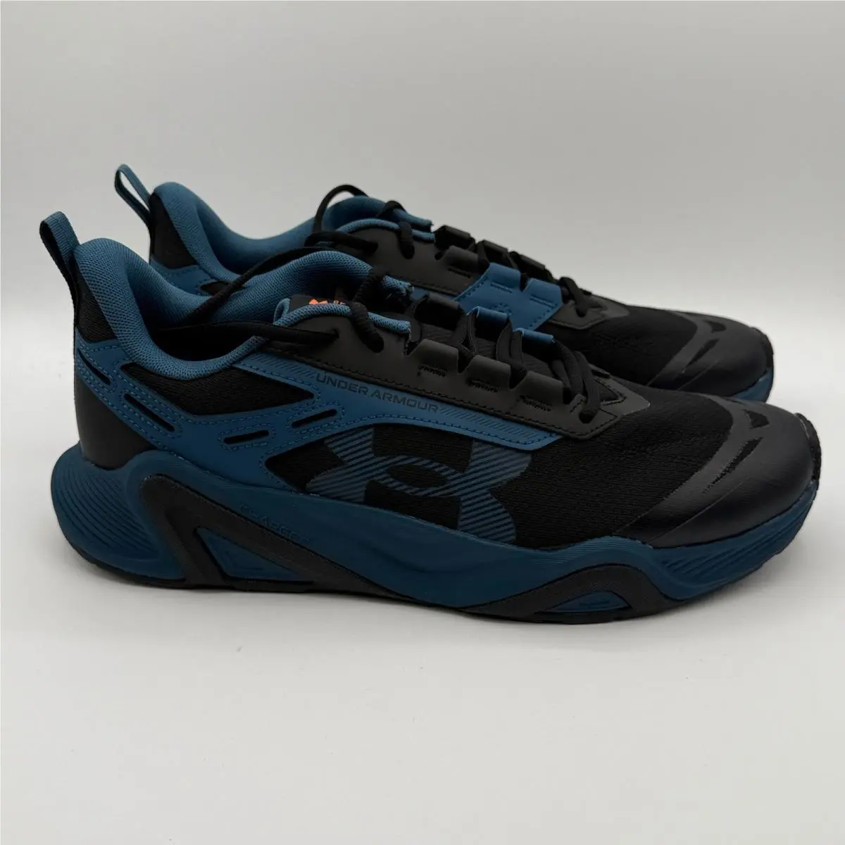 Under Armour Charged Commit TR 5 Shoes Men Size 12 Blue Black 3026607-400