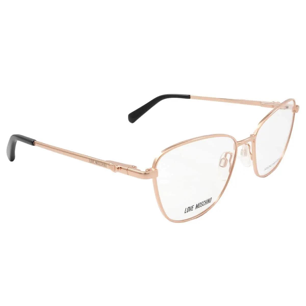 Demo Cat Eye Ladies Eyeglasses MOL552 0DDB 52 MOL552 0DDB 52 by Moschino