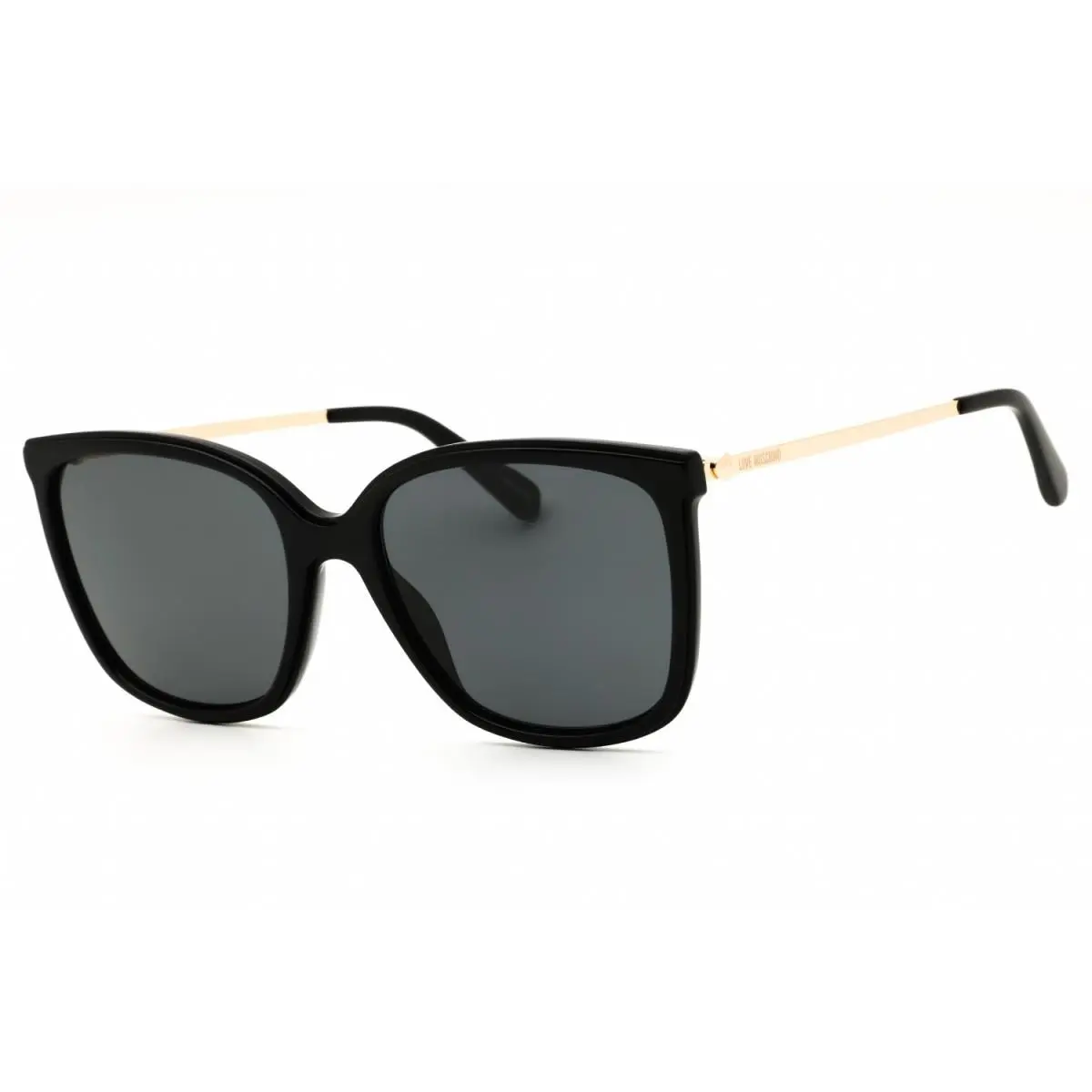 Moschino Love MOL035/S/COS 0807 M9 Black/grey Polarized 56-18-140 Sunglasses