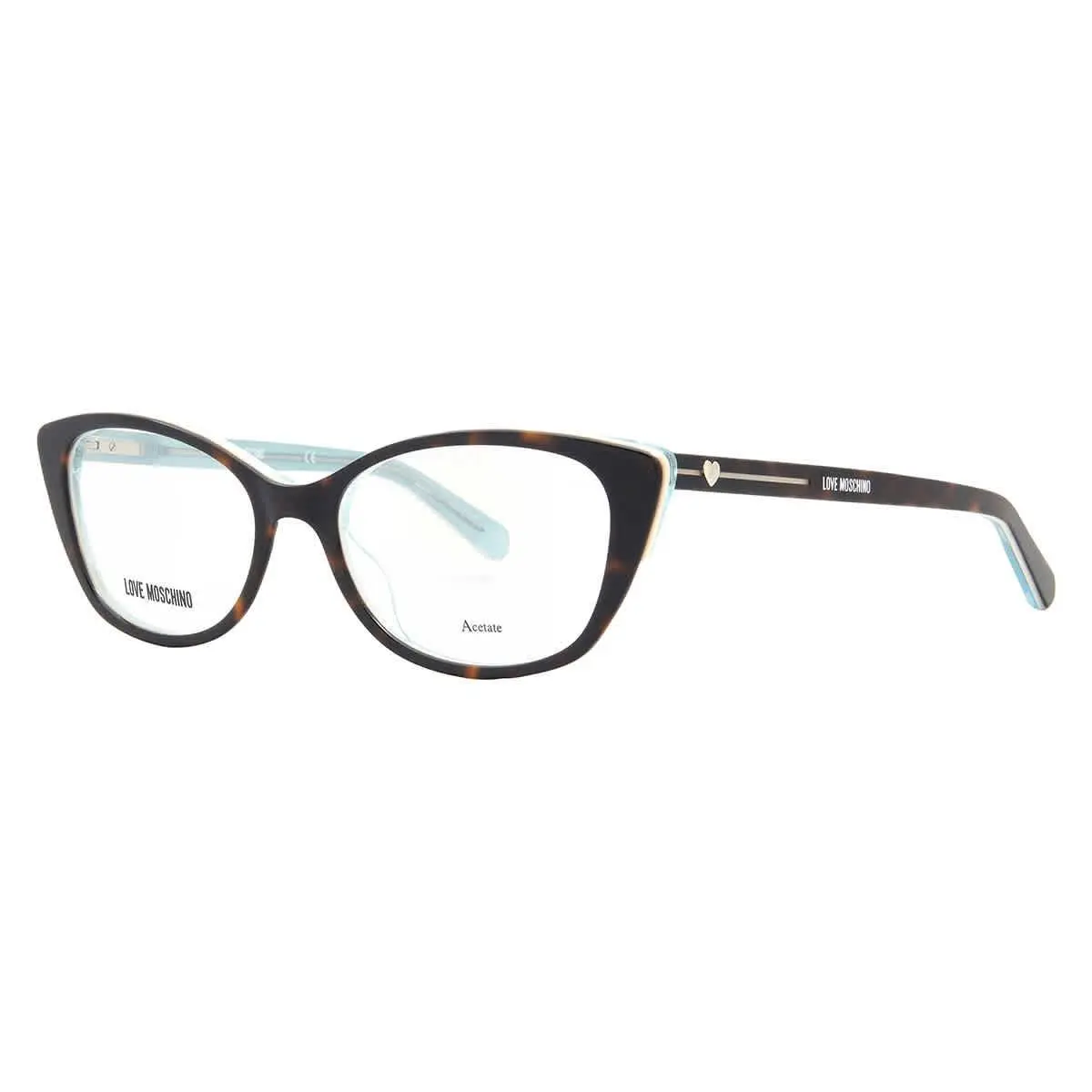 Demo Cat Eye Ladies Eyeglasses MOL548 0086 51 MOL548 0086 51 by Moschino