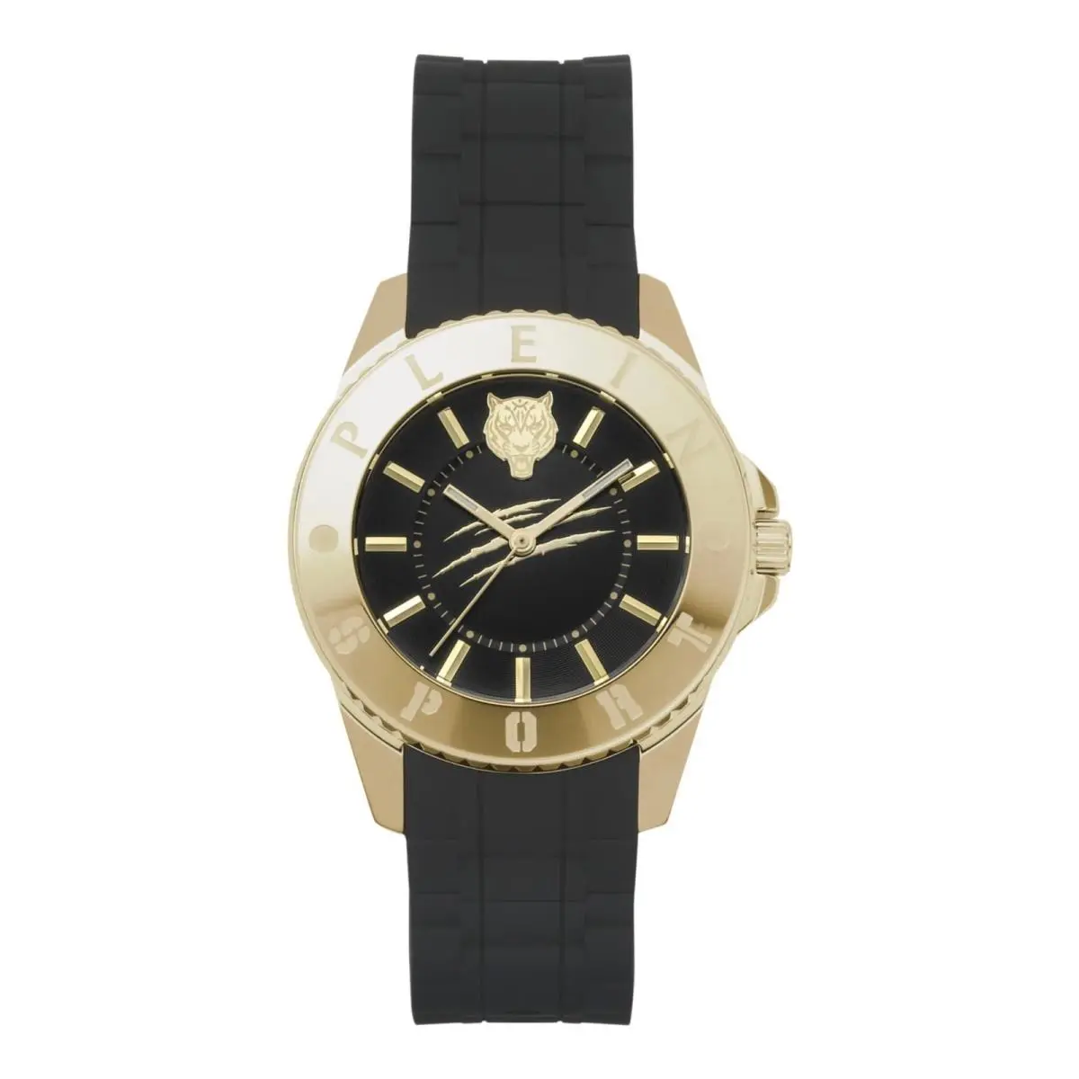 Philipp Plein Sport PSKBA0223 Glam Lady Women`s Silicone Strap Quartz Watch 40mm